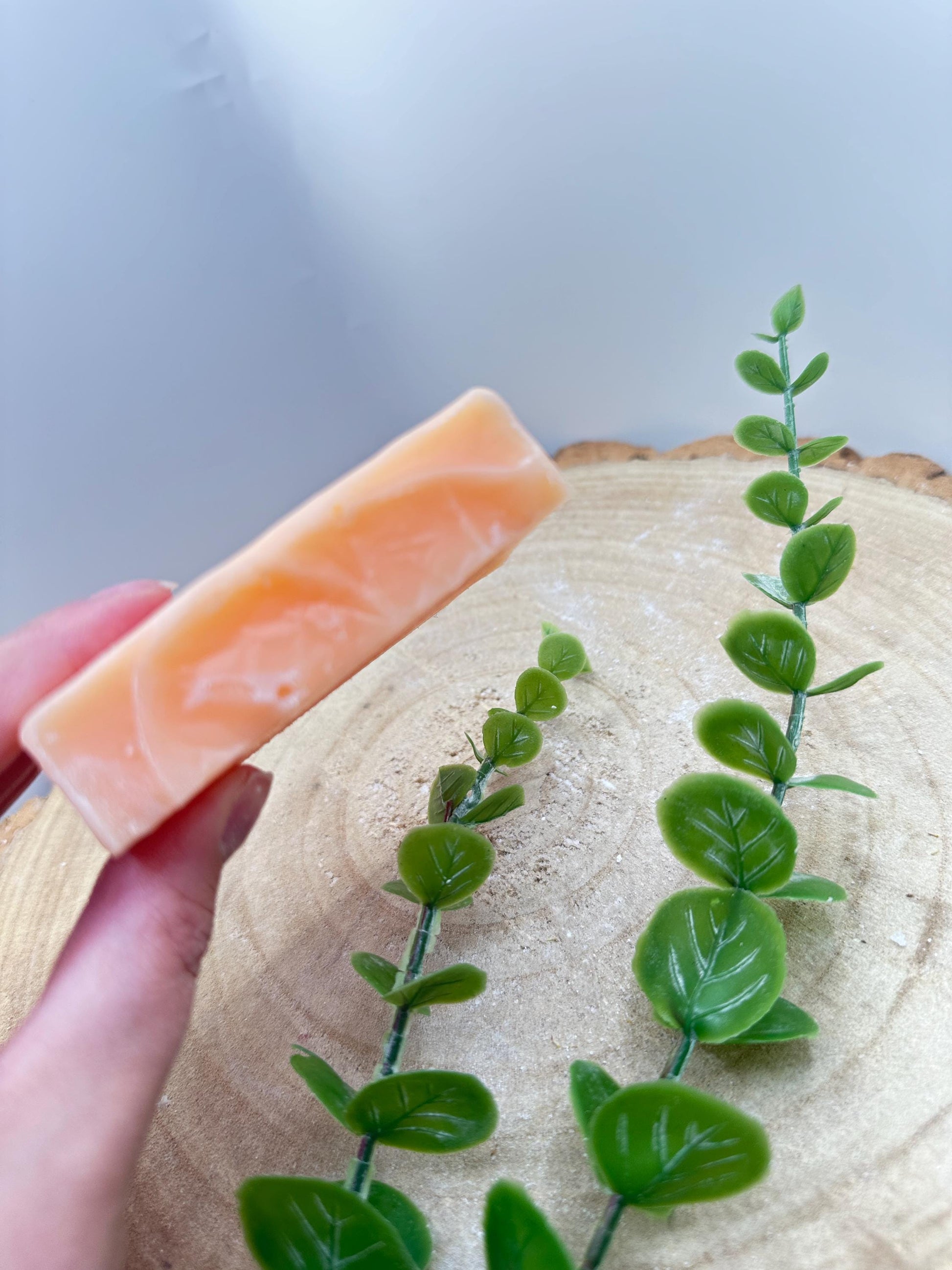 Peach & Apple Soap Bar, Fruity and Refreshing Soap Bar