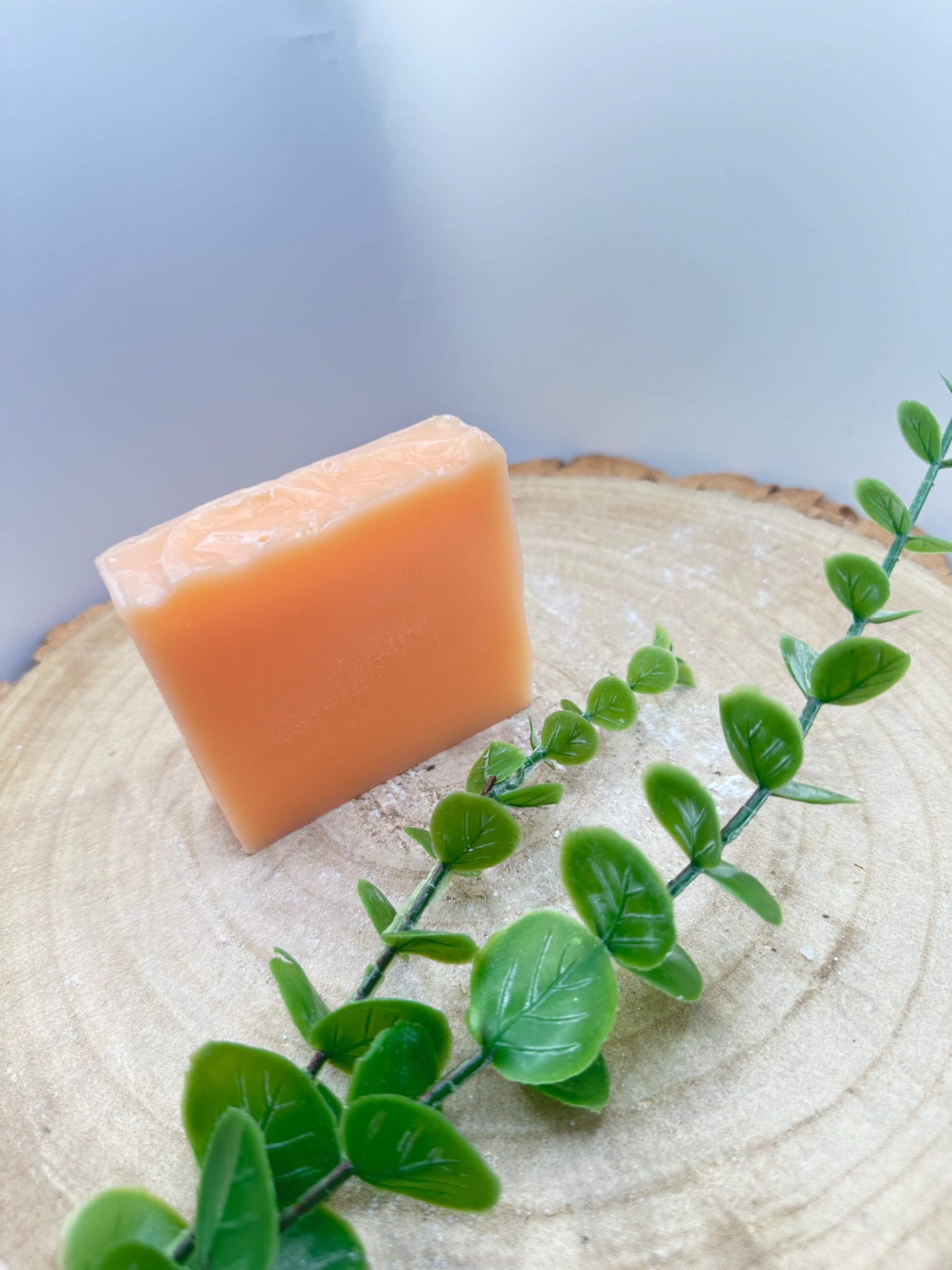 Peach & Apple Soap Bar, Fruity and Refreshing Soap Bar