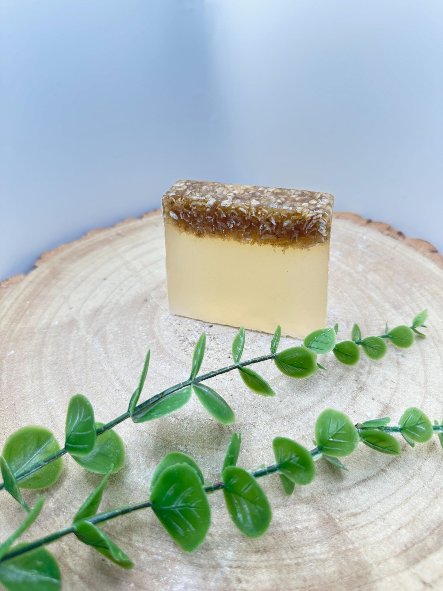 Honey & Oatmeal Soap Bar, Soothing and Nourishing Soap for Soft Healthy Skin, Pamper Gifts