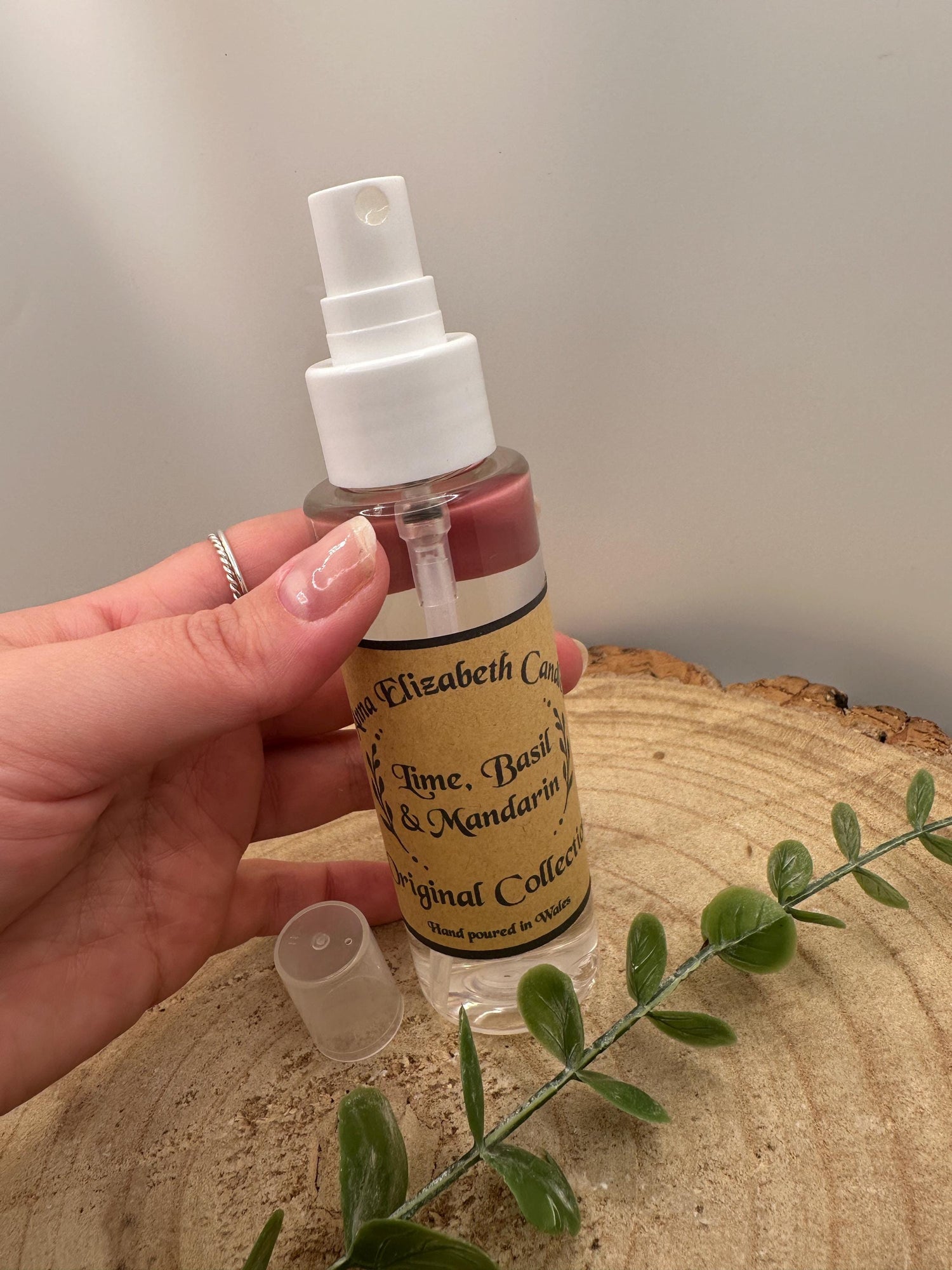 Lime Basil Mandarin Natural Room Spray: Eco-Friendly Home Refresh