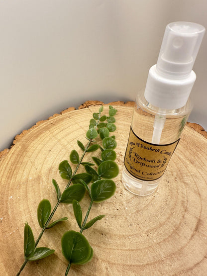 Rocksalt & Driftwood Luxury Room Spray, Coastal Freshness for your home, Long-Lasting Scent, Coastal Room Spray