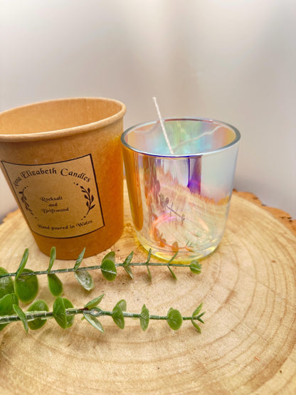 Limited Edition Rainbow Jar DIY Candle Kit, Make Your Own Olive Candles, Candle Craft Kit