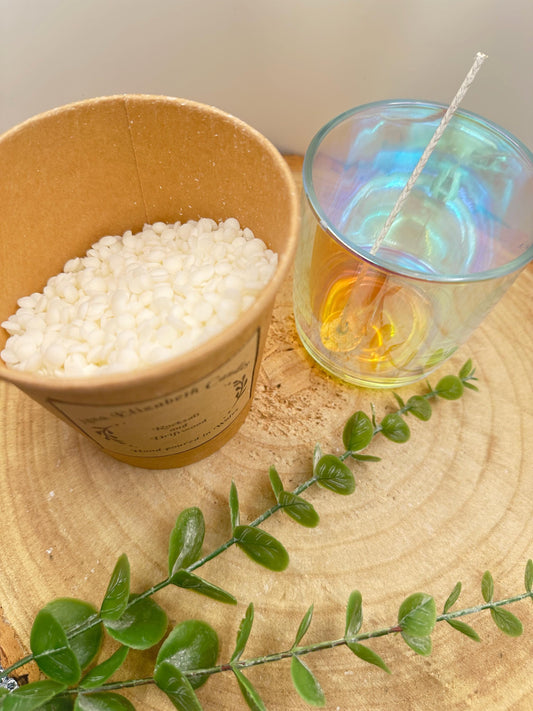 Limited Edition Rainbow Jar DIY Candle Kit, Make Your Own Olive Candles, Candle Craft Kit