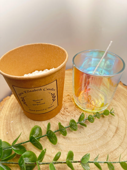 Limited Edition Rainbow Jar DIY Candle Kit, Make Your Own Olive Candles, Candle Craft Kit