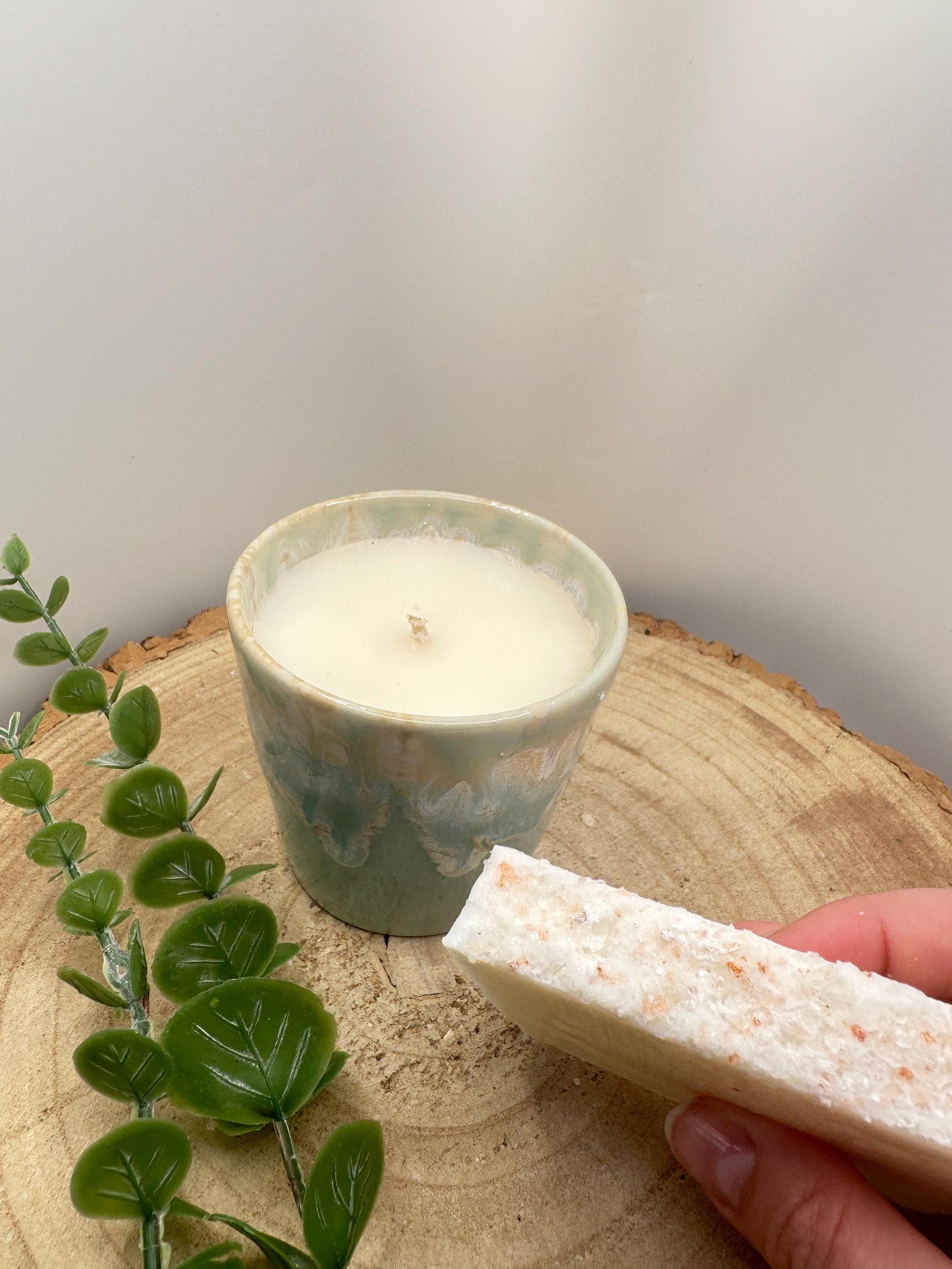 Box of Calm, Relaxation Gift for Her, Candle & Himalayan Salt Soap, Thoughtful Handmade Gift Set