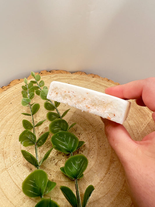 Himalayan Salt Soap Bar, Refreshing & Luxurious Soap with Subtle Champagne Scent, Pampering Gift