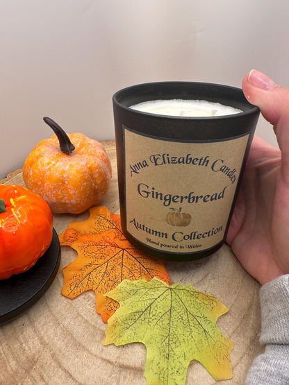 Large Autumn Candle, Pumpkin Spice, Toasted Marshmallow, Witches Brew or Gingerbread, Olive Wax Seasonal Candles