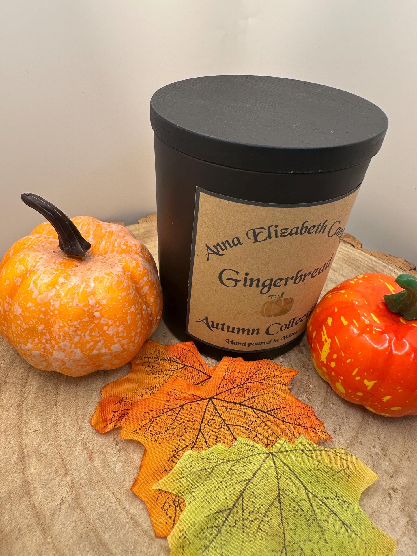 Large Autumn Candle, Pumpkin Spice, Toasted Marshmallow, Witches Brew or Gingerbread, Olive Wax Seasonal Candles