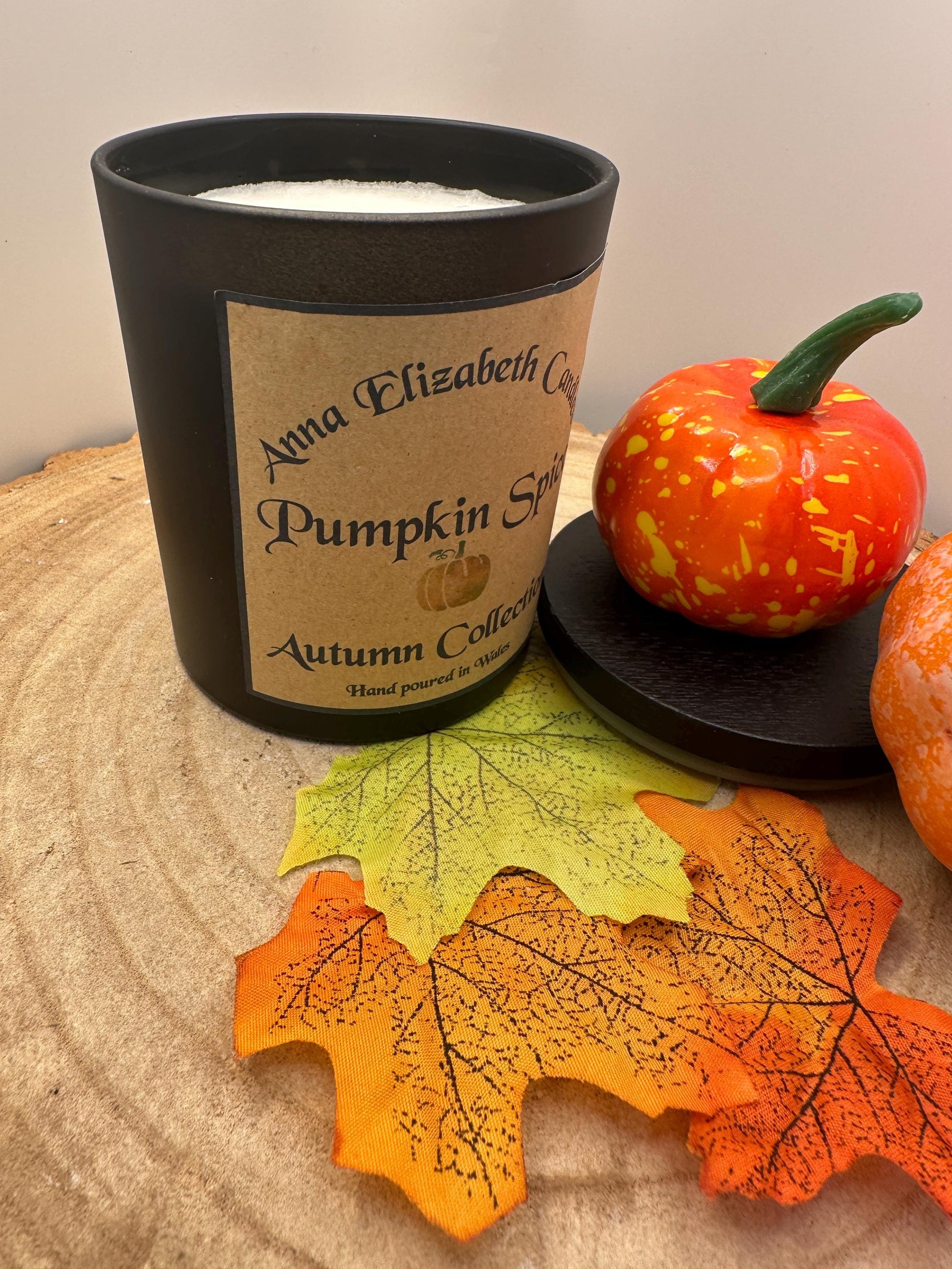 Large Autumn Candle, Pumpkin Spice, Toasted Marshmallow, Witches Brew or Gingerbread, Olive Wax Seasonal Candles
