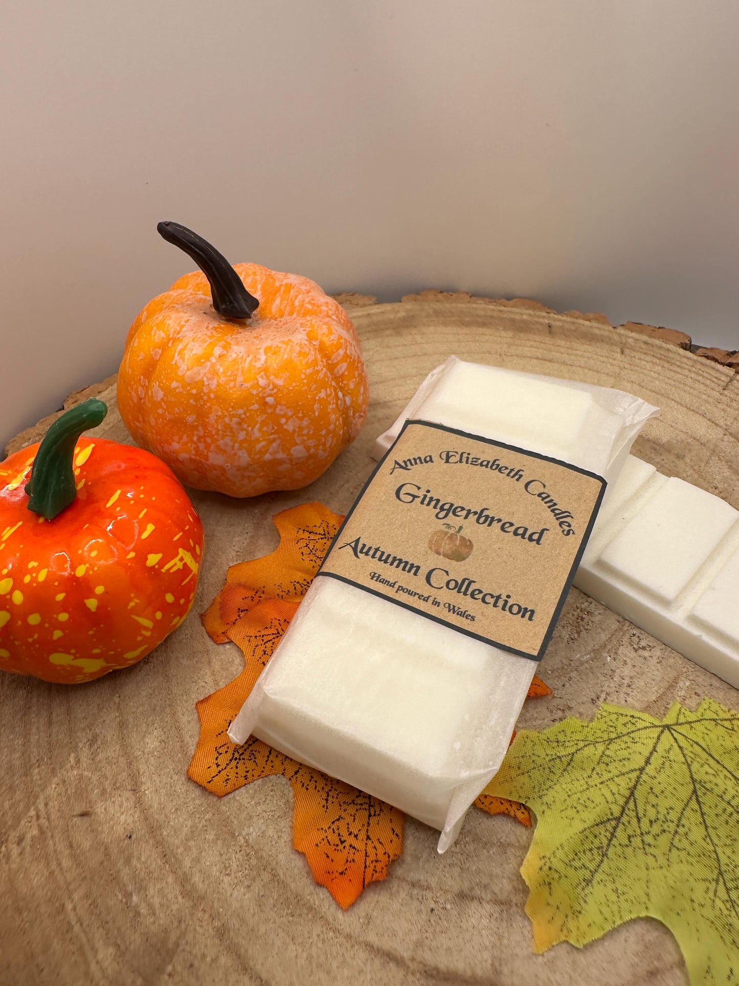 Autumn Wax Melt Snapbar, Pumpkin Spice, Toasted Marshmallow, Witches Brew or Gingerbread, Seasonal Wax Melts, Autumn Wax Melts