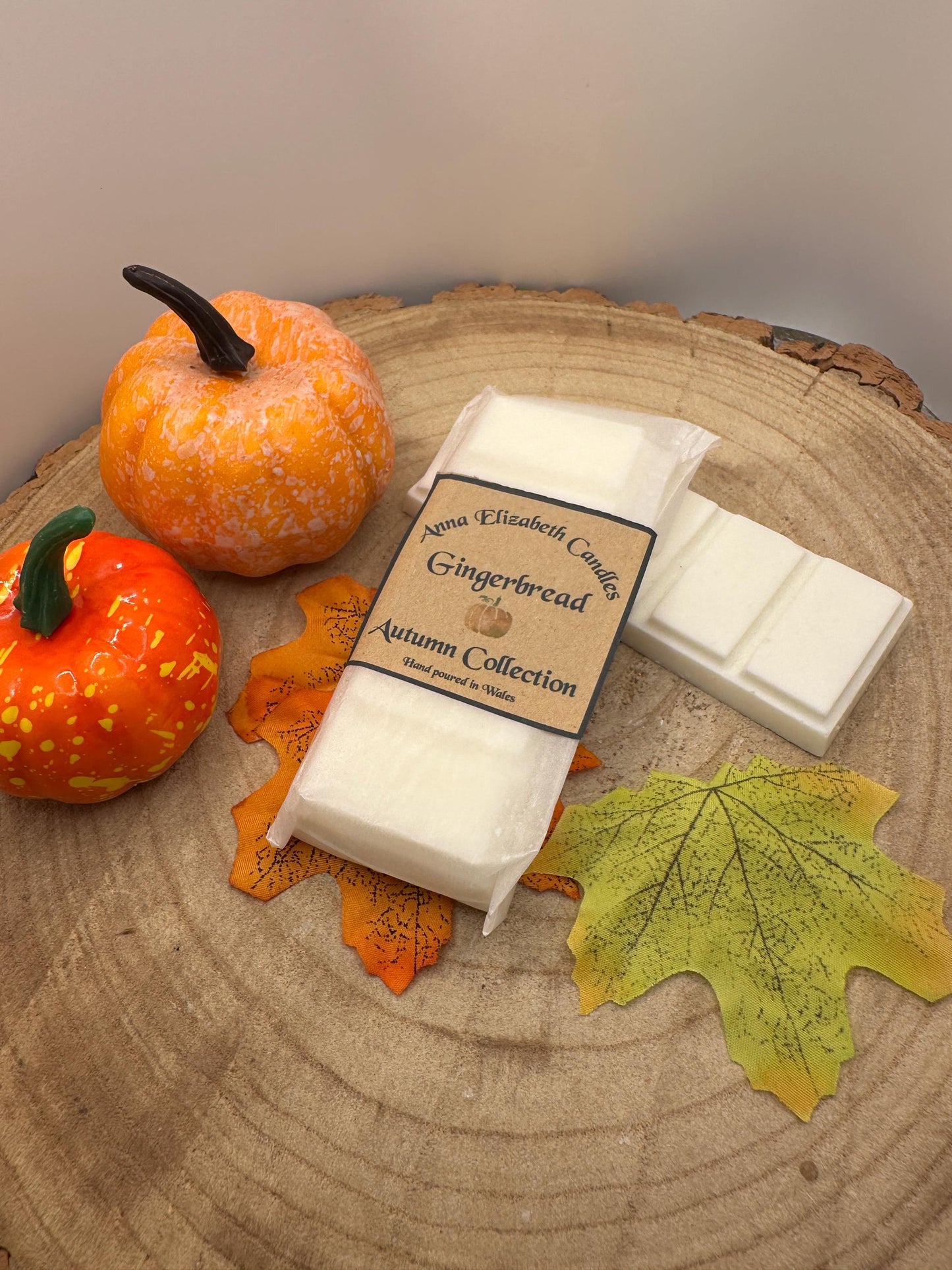 Autumn Wax Melt Snapbar, Pumpkin Spice, Toasted Marshmallow, Witches Brew or Gingerbread, Seasonal Wax Melts, Autumn Wax Melts