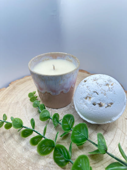 Box of Positivity, Candle & Bath Bomb Gift Set, Pamper Gift, Birthday or Pick-Me-Up Gift