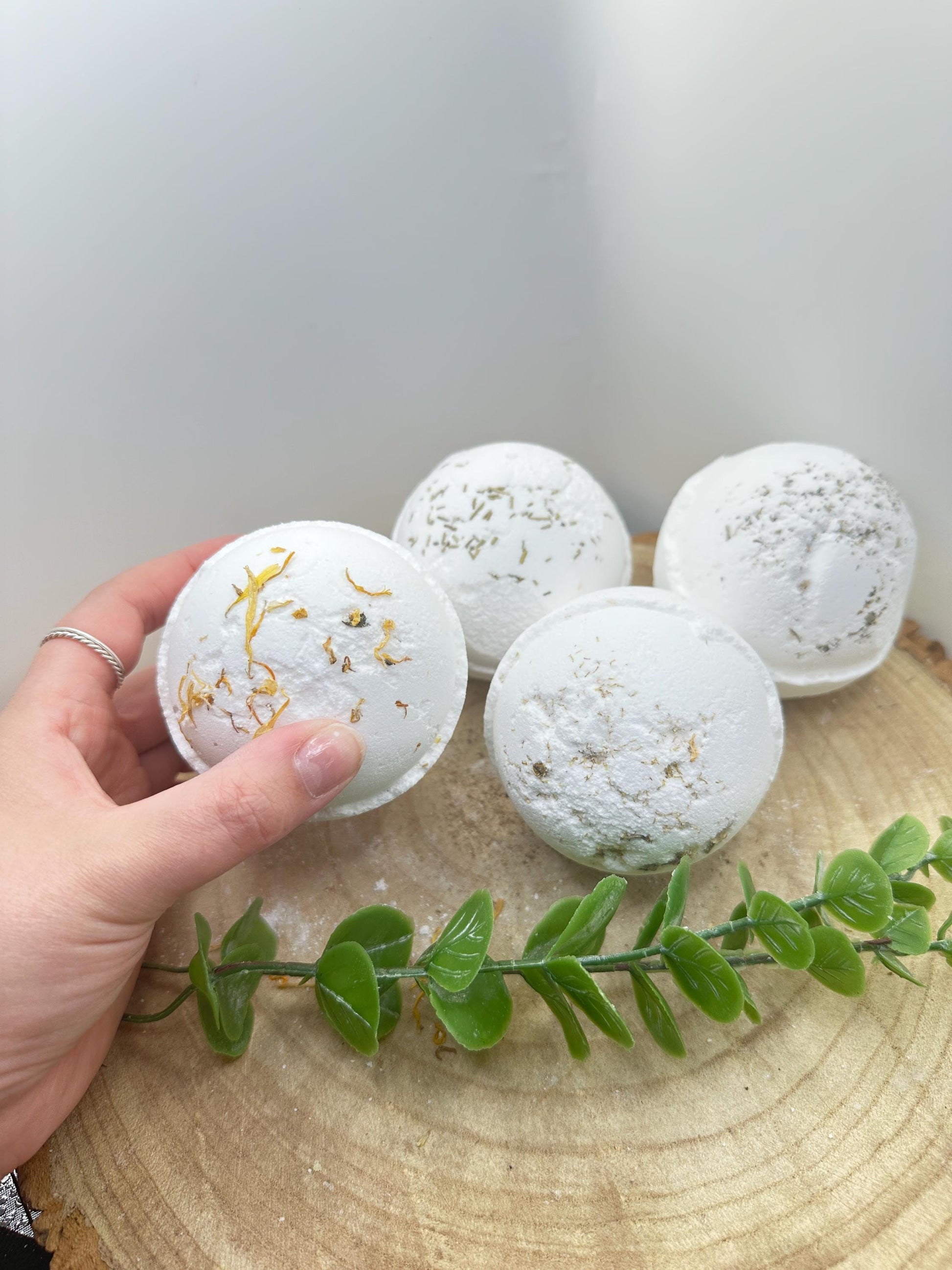 Luxury Bath Bomb Collection, Revive Relax Energise & Detox, Bath Fizzers,