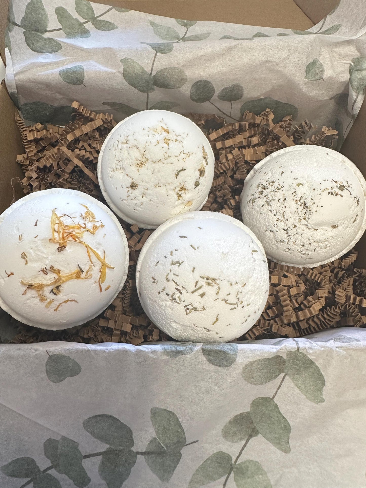 Luxury Bath Bomb Collection, Revive Relax Energise & Detox, Bath Fizzers,