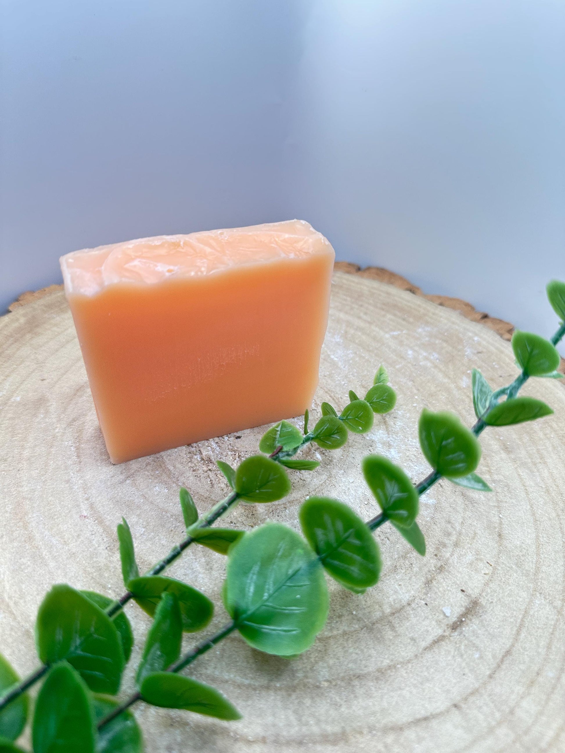 Peach & Apple Soap Bar, Fruity and Refreshing Soap Bar