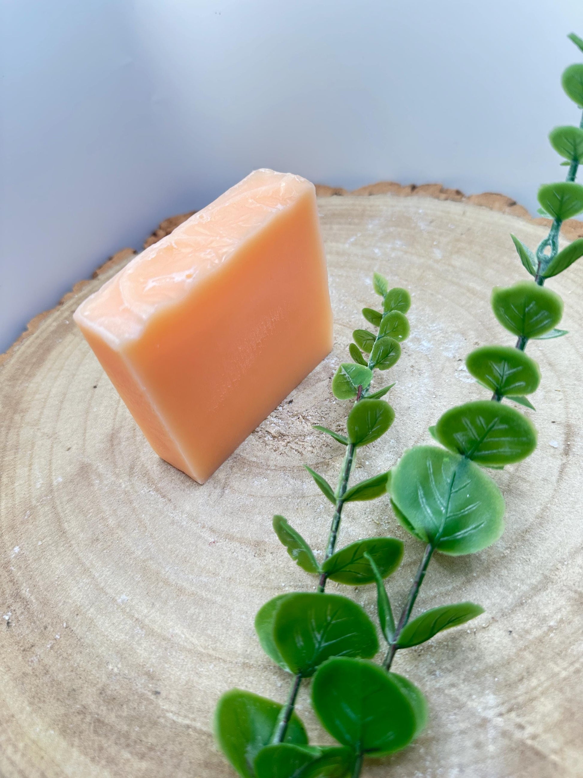 Peach & Apple Soap Bar, Fruity and Refreshing Soap Bar