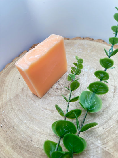 Peach & Apple Soap Bar, Fruity and Refreshing Soap Bar