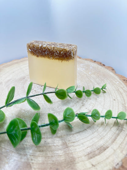 Honey & Oatmeal Soap Bar, Soothing and Nourishing Soap for Soft Healthy Skin, Pamper Gifts