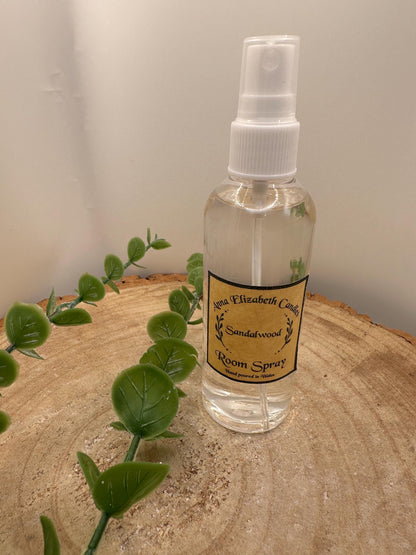 Sandalwood Room Spray, Home Fragrance Mist, 100ml, Long Lasting Scented Room Spray