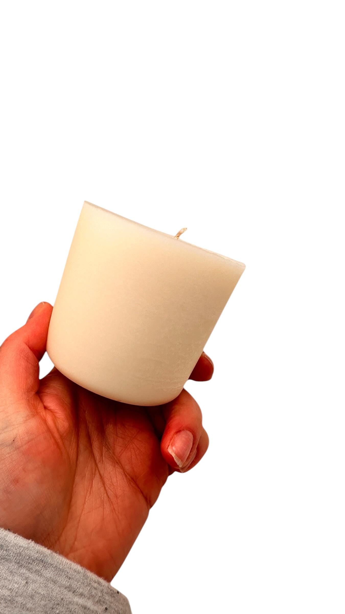 Candle Refill Set Spring Scents, 3 Candle Refills, Refillable Candle, Sustainable Candle Inserts, Olive Wax