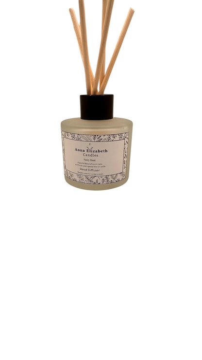 Reed Diffuser, Frosted Glass Diffuser, Home Fragrance Diffuser, Long Lasting Room Scent, Reed Diffuser Gift, Refillable Reed Diffuser