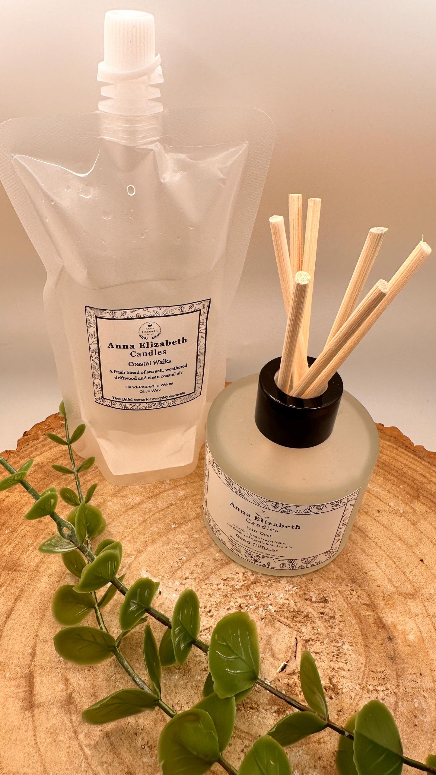 Reed Diffuser Refill Pouch, Diffuser Refill Oil, Home Fragrance Refill, Long Lasting Room Scent, Eco Friendly Refill