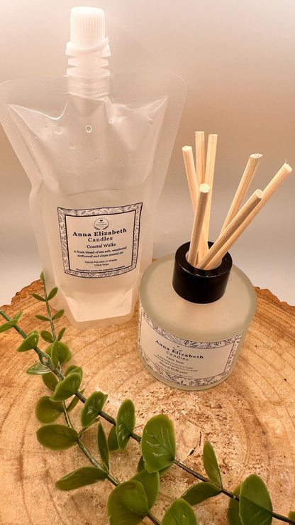 Reed Diffuser Refill Pouch, Diffuser Refill Oil, Home Fragrance Refill, Long Lasting Room Scent, Eco Friendly Refill
