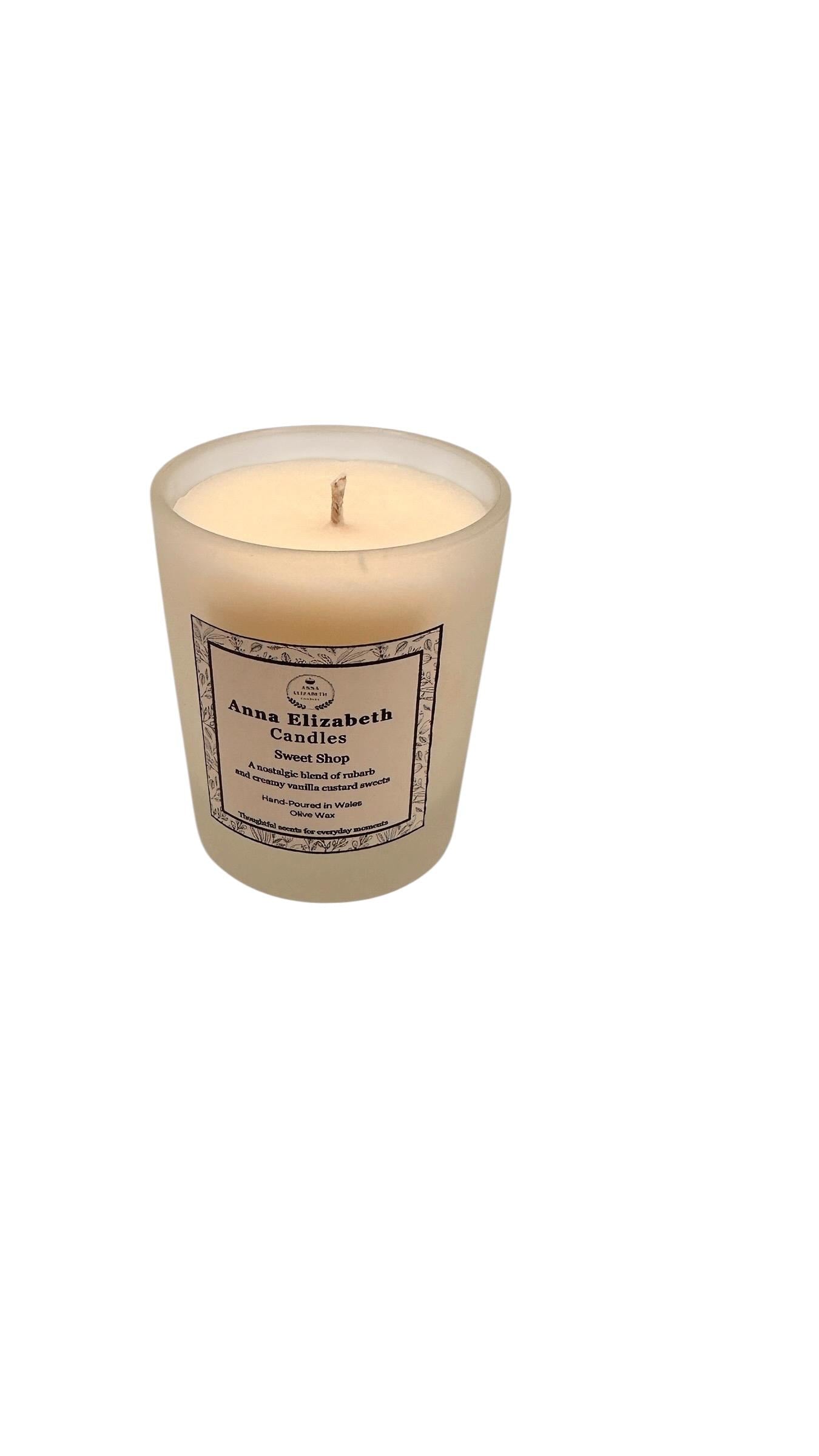 Mini Scented Candle, Small Scented Candle, Olive Wax Candle, Refillable Candle, Home Fragrance Gift