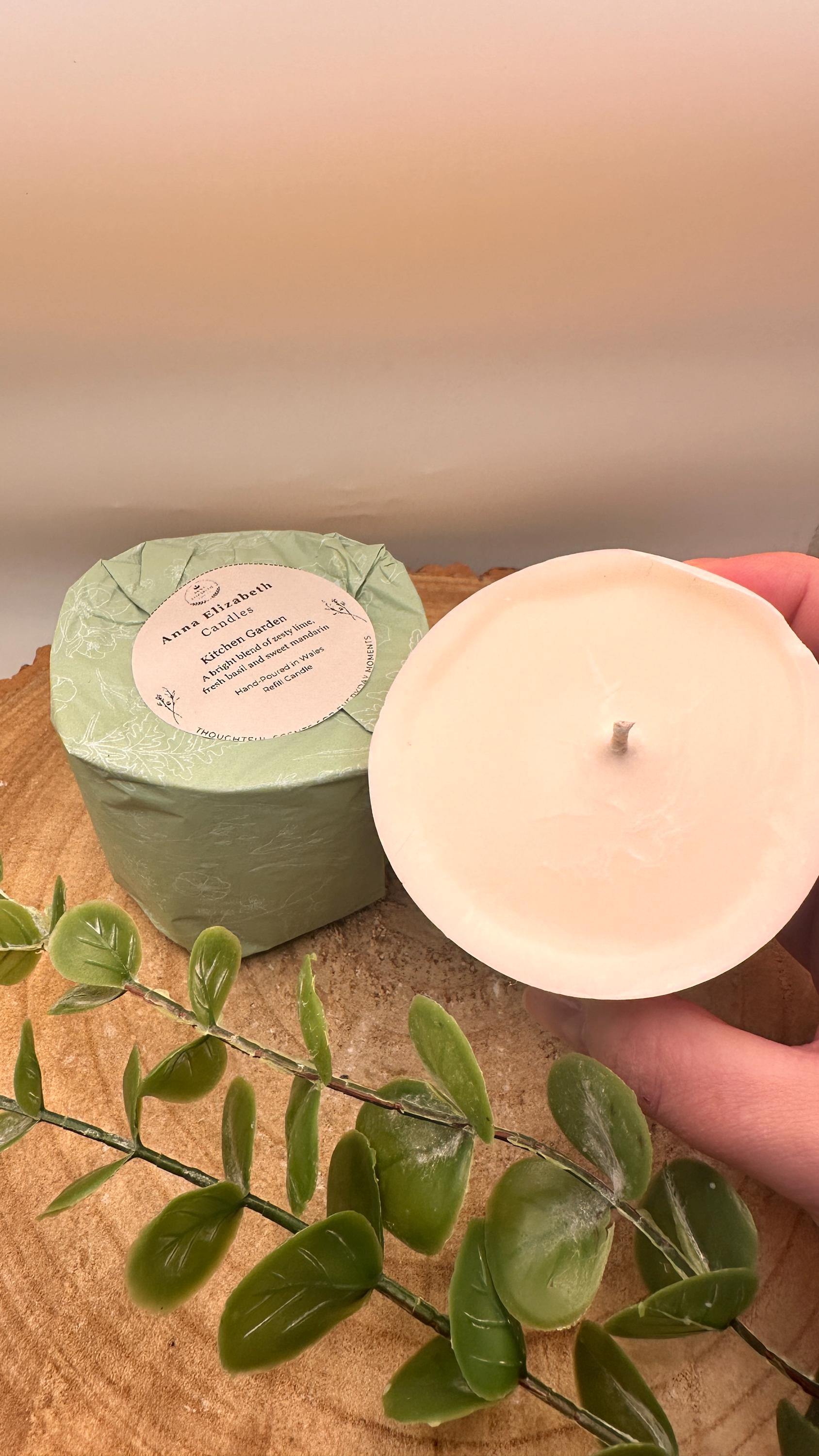 Personalised Candle Gift with Refill, Mini Scented Candle Set, Custom Candle Gift, Ready to Gift, Home Fragrance