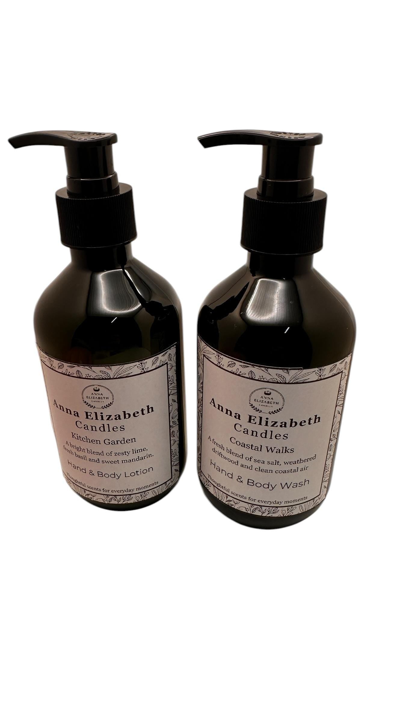 Personalised Bathroom Gift Set, Hand Wash & Lotion Set, Custom Home Fragrance Gift, Ready to Gift, Self Care Gift Set