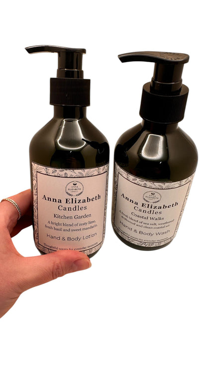 Hand Wash and Lotion Set, Scented Body Wash, Hand Lotion Set, Bathroom Set, Home Fragrance, Everyday Luxury