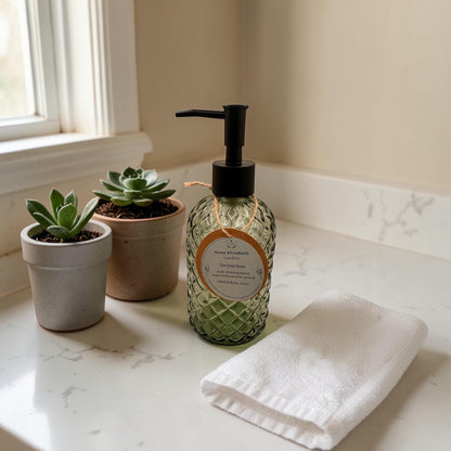 Hand & Body Lotion, Scented Body Lotion, Refillable Glass Bottle, Moisturising Lotion, Home Fragrance, Skin Care