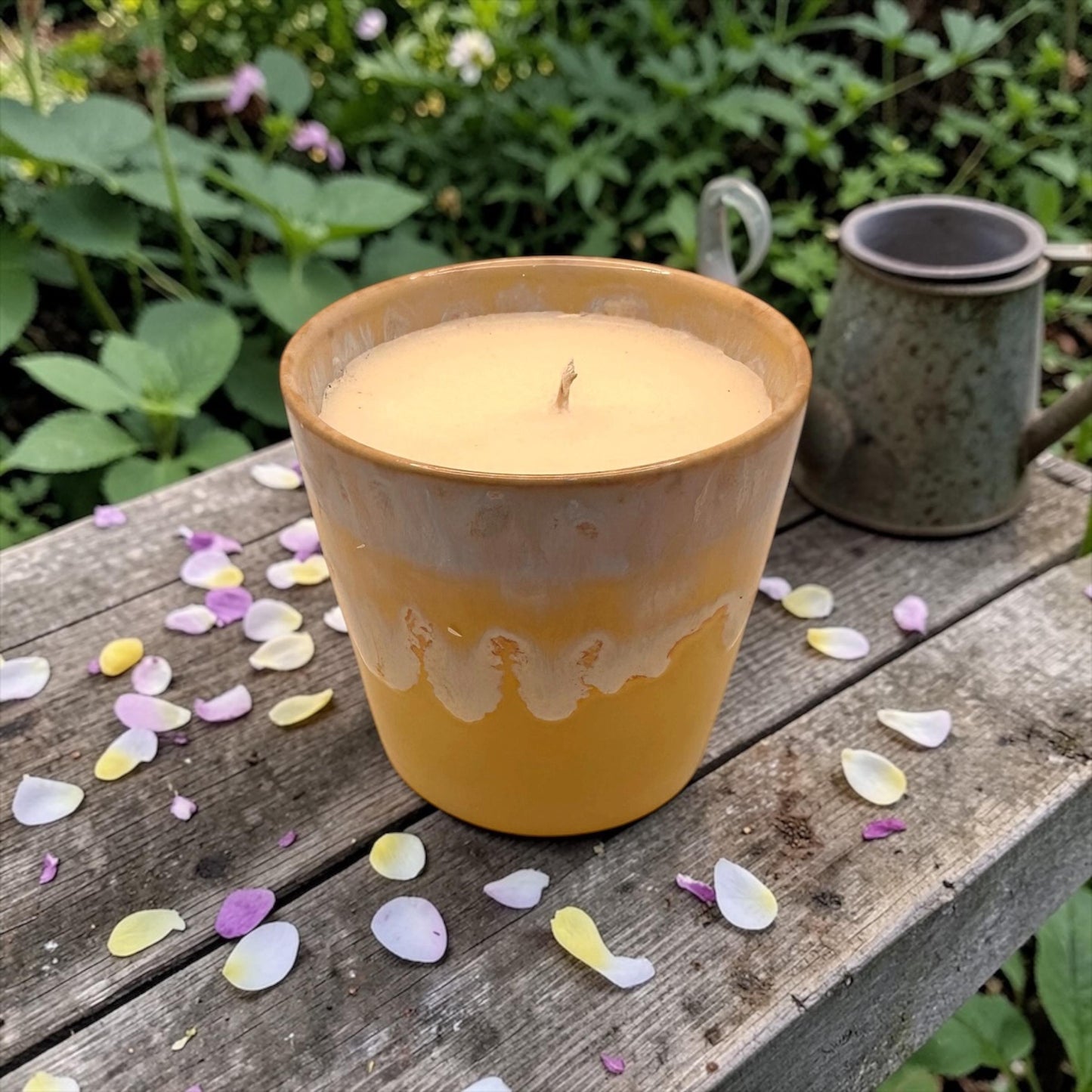 Energy Candle Gift Set with Personalised Message, Essential Oil Candle Set, Mini & Large Coffee Cup Candles, Wellness Gift