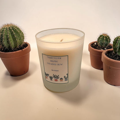 Thank You Teacher Candle, Personalised Teacher Gift, End of Term Gift, Teaching Assistant Gift, Nursery Teacher Gift