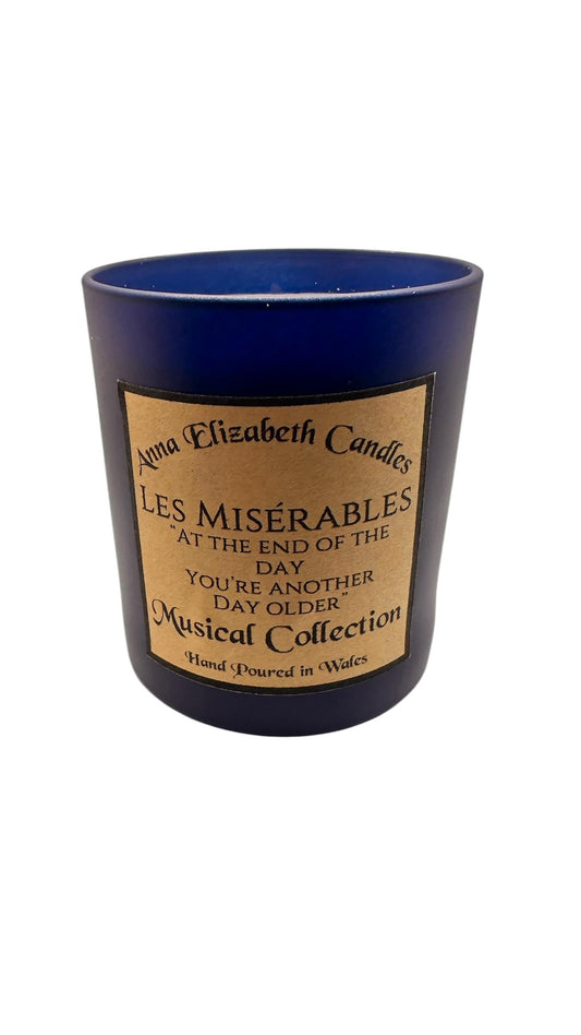 Les Miserables Candle, Musical Theatre Candle, Theatre Inspired Gift, Broadway Candle, Unique Gift for Theatre Lover
