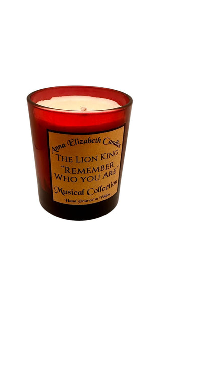 Lion King Candle, Musical Theatre Candle, Theatre Lover Gift, Nostalgic Gift, Hakuna Matata Candle