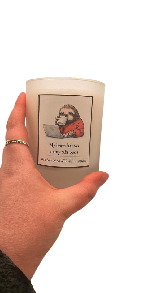 Personalised Candle, Custom Label Candle, Choose Your Scent, Unique Gift, Memory Candle