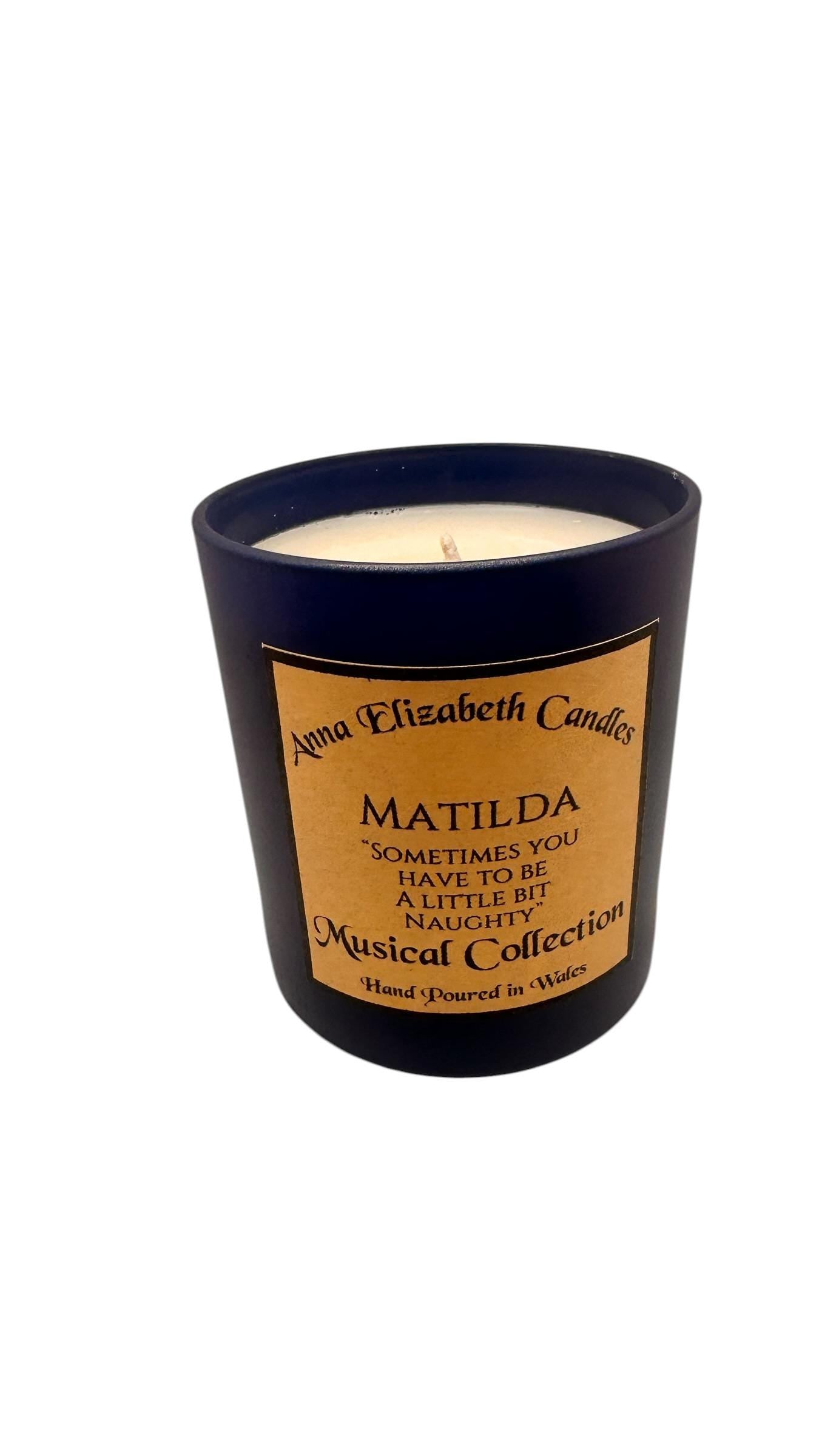 Matilda The Musical Candle, Musical Theatre Gift, Teacher Gift Candle, Book Lover Candle, Theatre Lover Gift