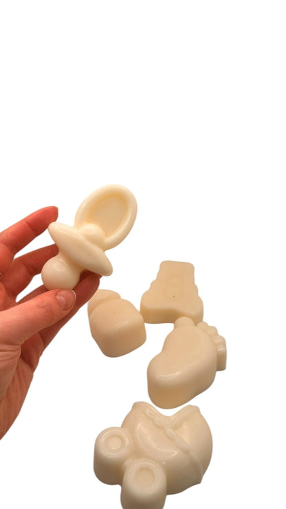 Baby Shower Wax Melt Favours, Personalised Baby Shower Gifts, Custom Wax Melts, Baby Shower Favours, Gender Reveal Gift