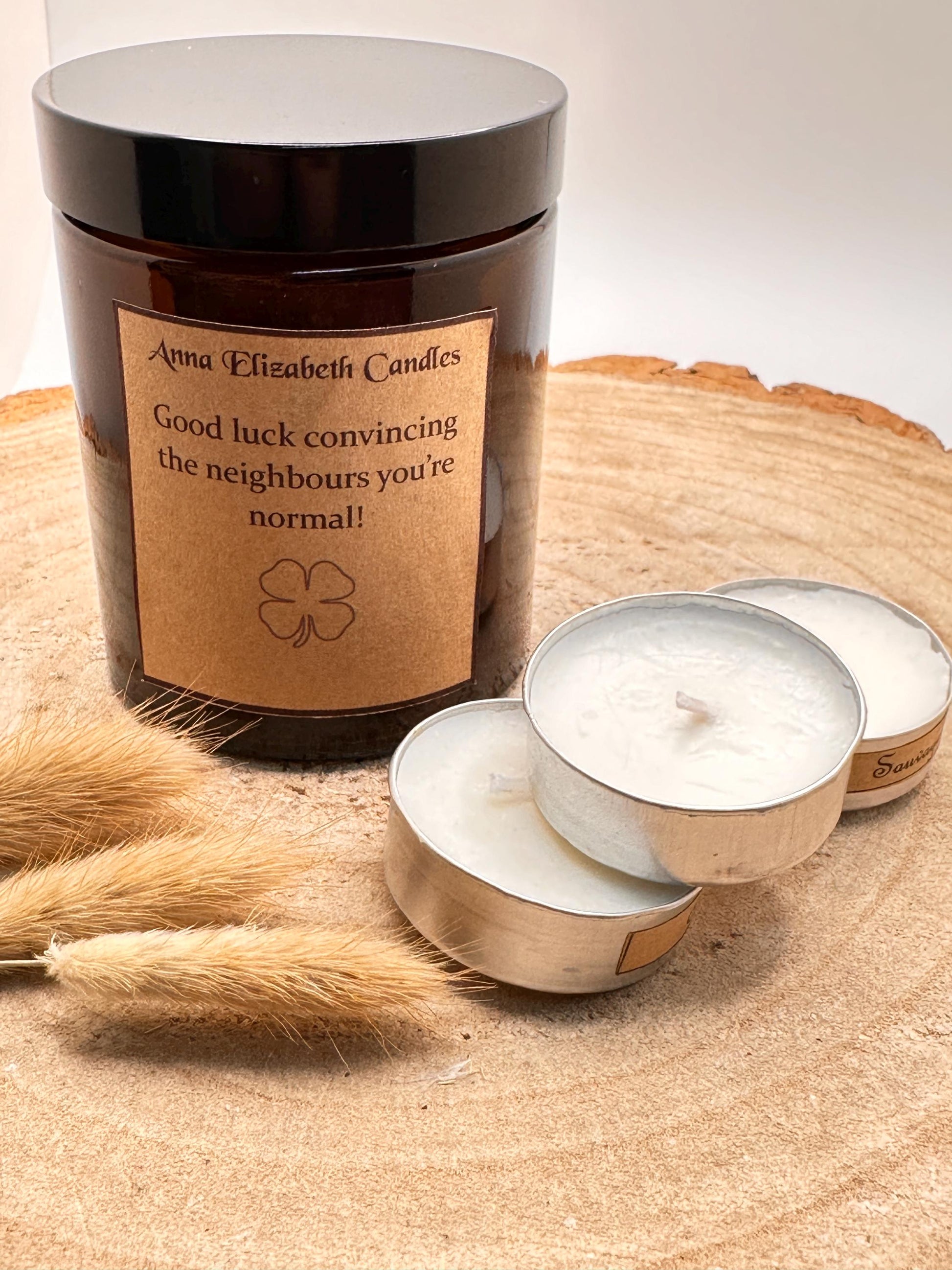 Medium Amber Candle Clearance, Scented Candle Sale, Limited Stock, End of Line Candle, Home Fragrance