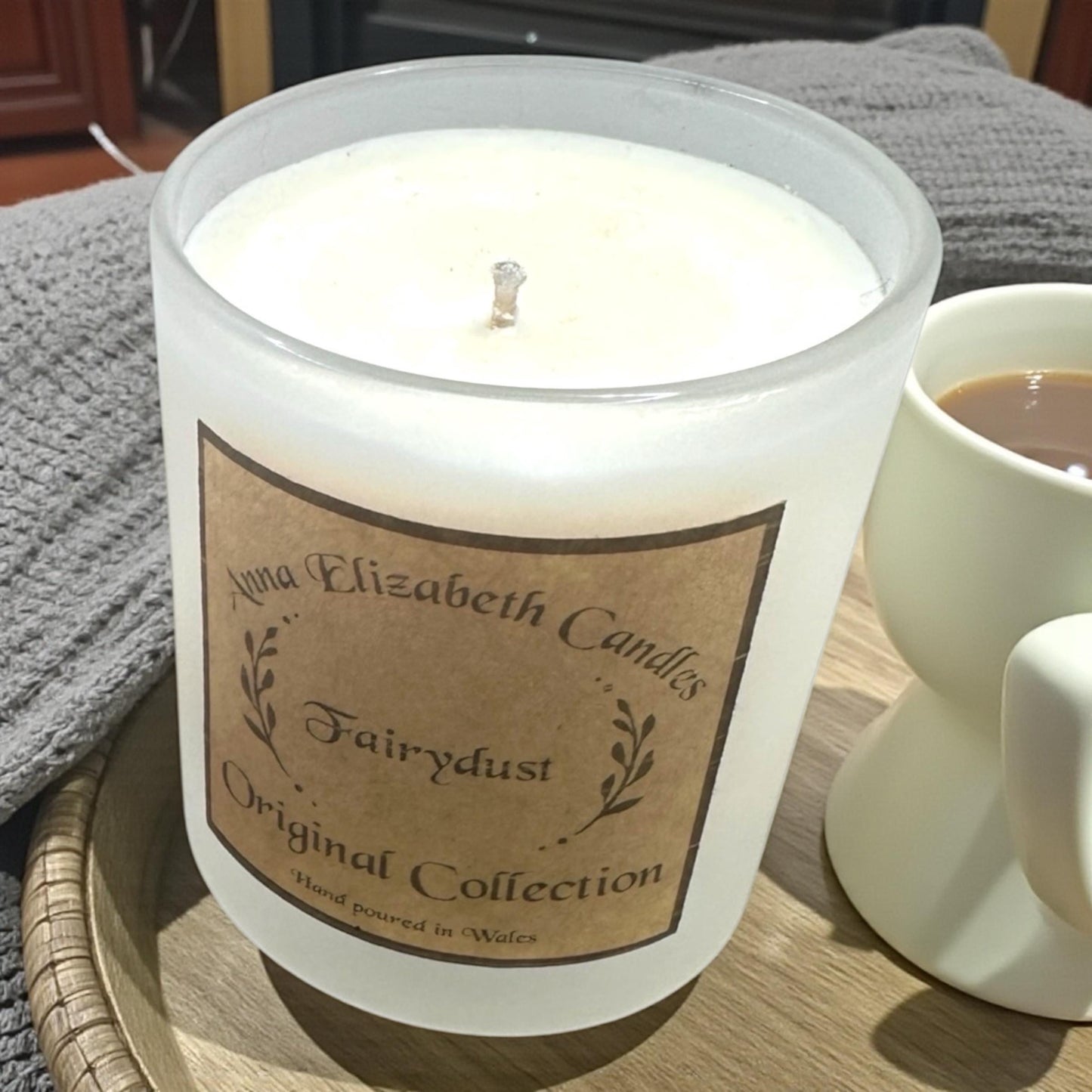 Medium Frosted Candle Clearance, Scented Candle Sale, Limited Stock, End of Line Candle, Home Fragrance
