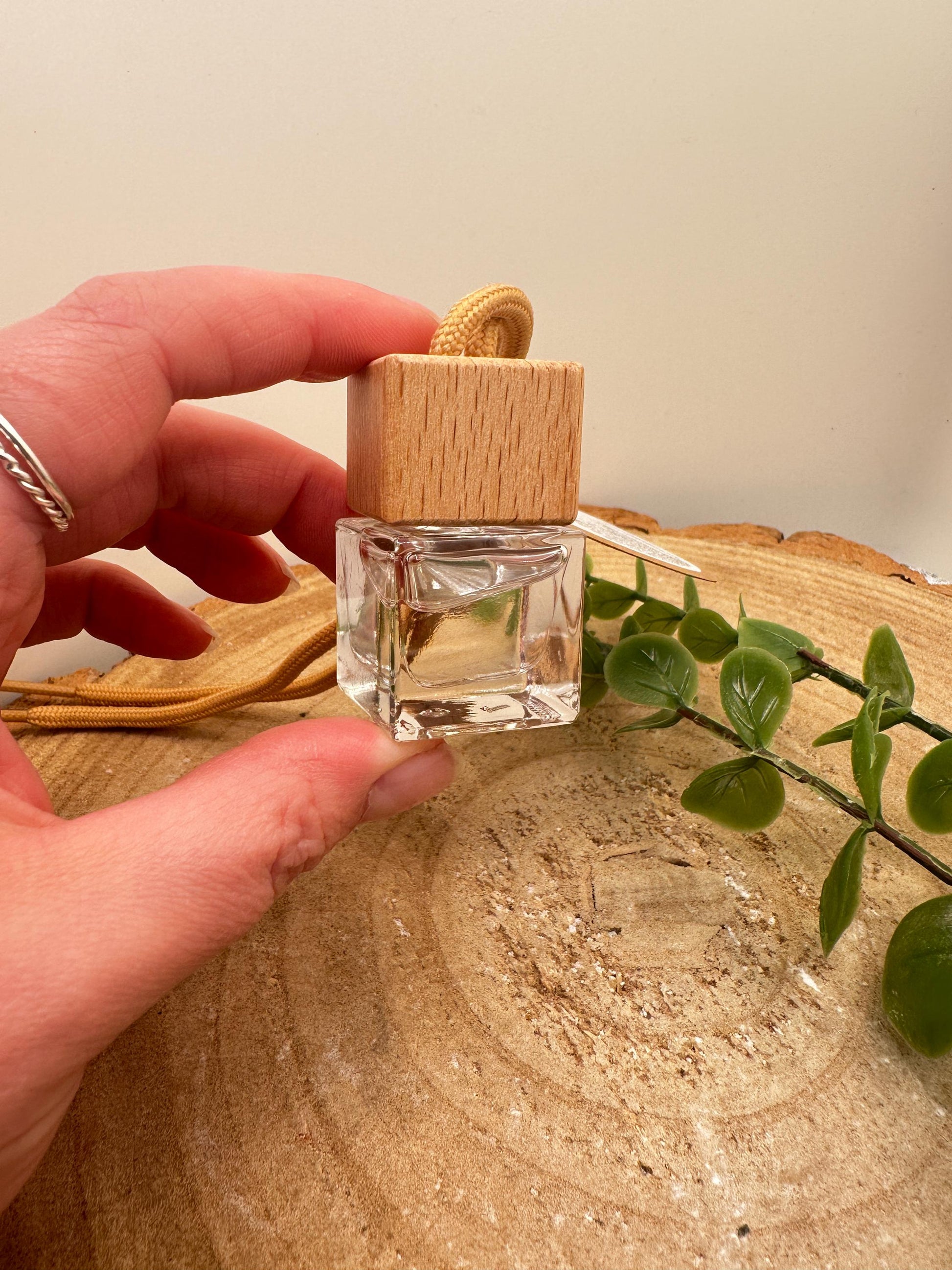 Car Air Freshener, Refillable Hanging Car Diffuser, Long Lasting Fragrance, Eco Friendly, Reusable