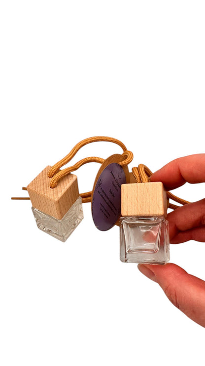 Car Air Freshener, Set of 2, Refillable Hanging Car Air Fresheners, Long Lasting Car Fragrance, Eco Friendly Gift