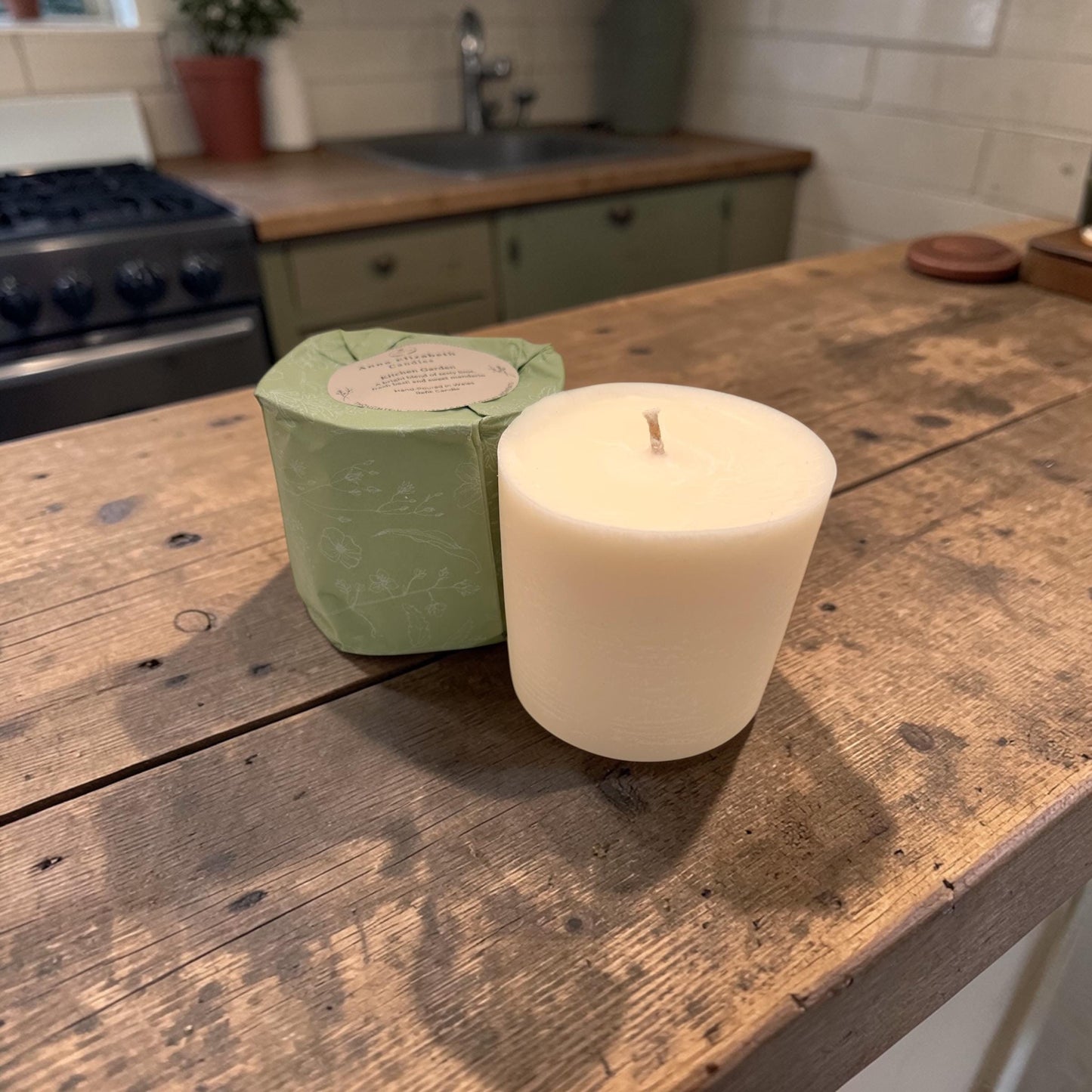 Scented Candle Refill, Medium Candle Refill, Candle Insert, Refillable Candle, Eco Friendly Candle Refill, Olive Wax Refill