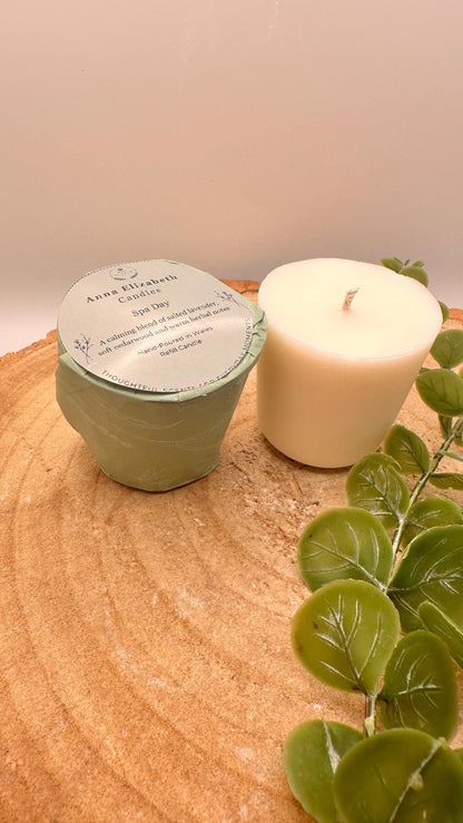 Scented Candle Refill, Medium Candle Refill, Candle Insert, Refillable Candle, Eco Friendly Candle Refill, Olive Wax Refill