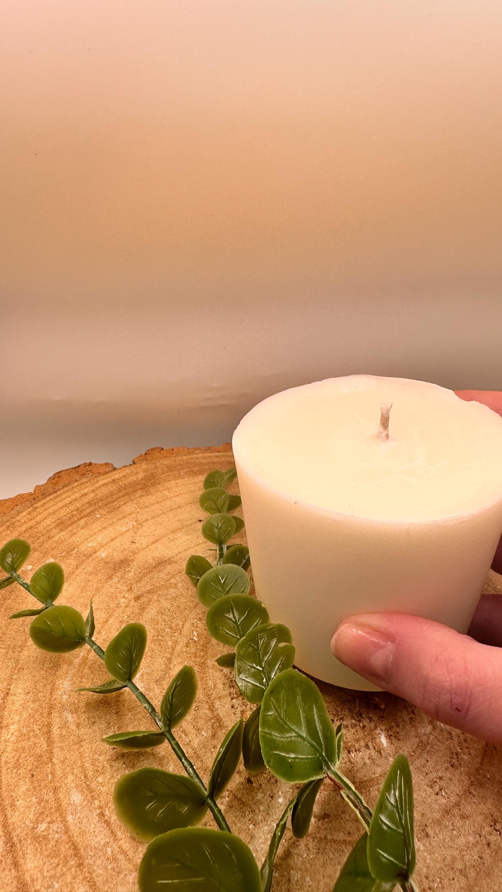 Scented Candle Refill, Medium Candle Refill, Candle Insert, Refillable Candle, Eco Friendly Candle Refill, Olive Wax Refill