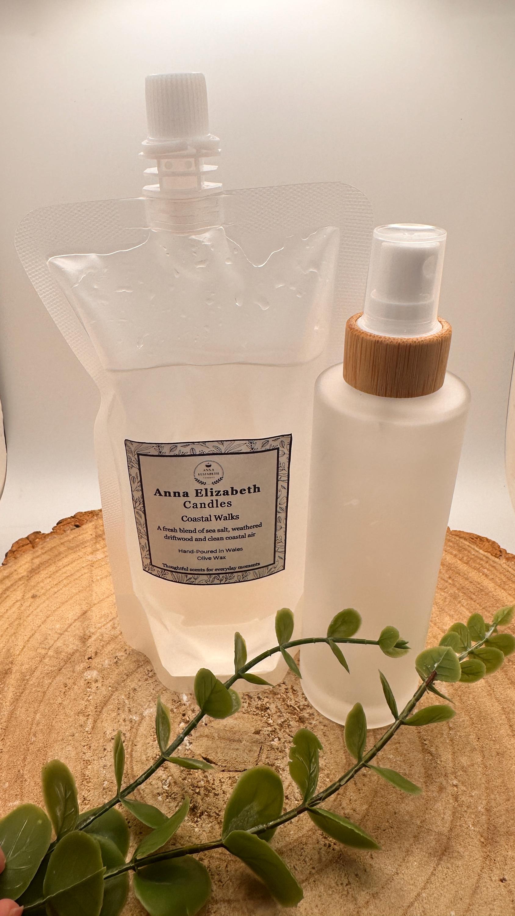 Room Spray, Home Fragrance Spray, Long Lasting Room Mist, Eco Friendly Room Spray, Glass Bottle, Refillable Room Spray