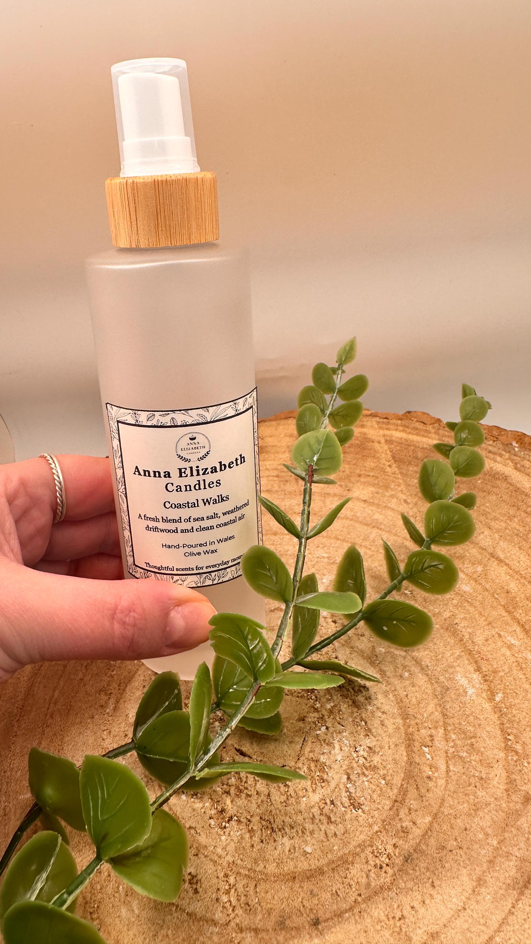 Room Spray, Home Fragrance Spray, Long Lasting Room Mist, Eco Friendly Room Spray, Glass Bottle, Refillable Room Spray