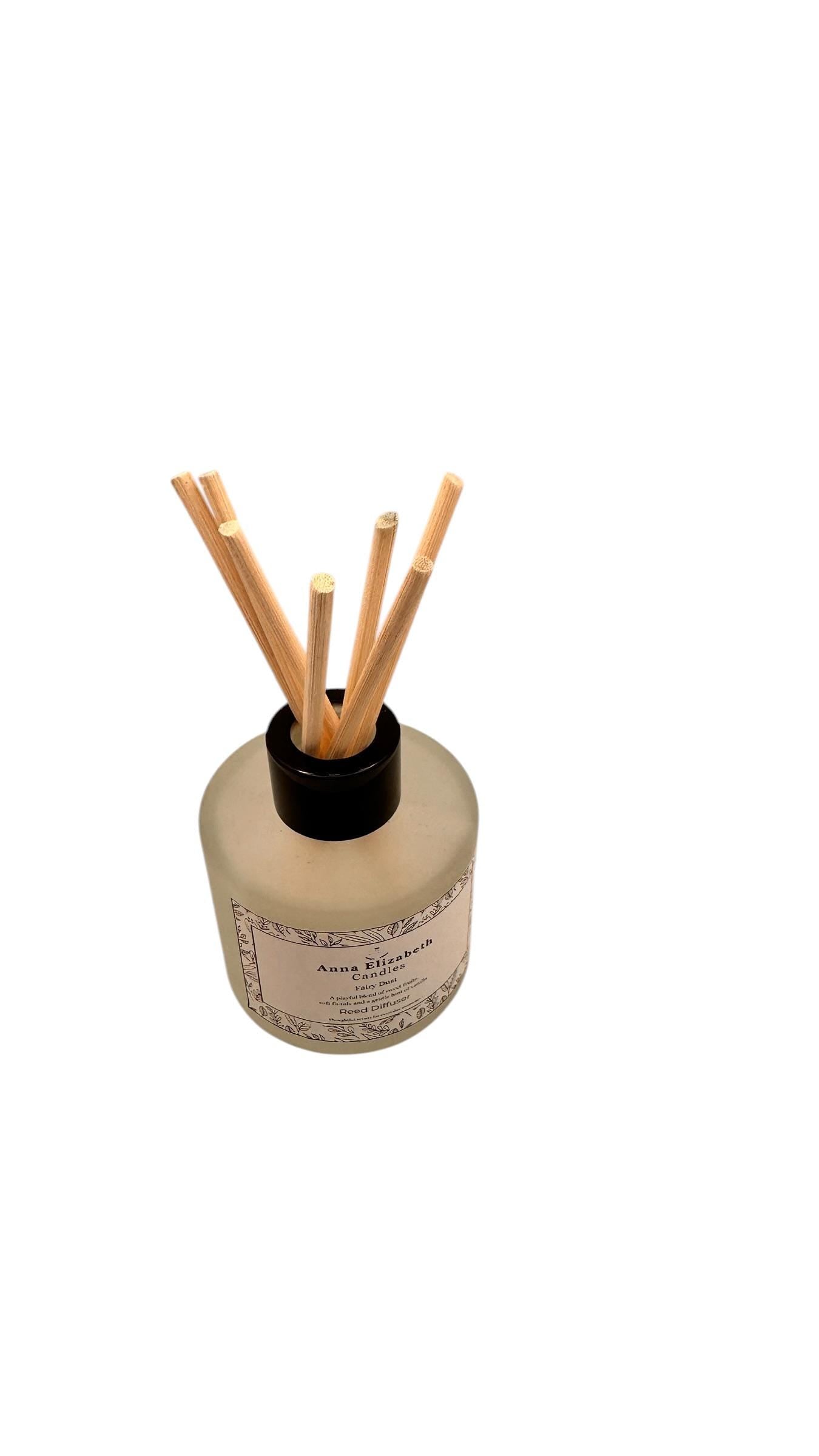 Reed Diffuser, Frosted Glass Diffuser, Home Fragrance Diffuser, Long Lasting Room Scent, Reed Diffuser Gift, Refillable Reed Diffuser