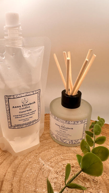 Reed Diffuser Refill Pouch, Diffuser Refill Oil, Home Fragrance Refill, Long Lasting Room Scent, Eco Friendly Refill